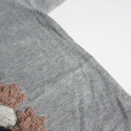 マザー 刺繍ニットカーディガン