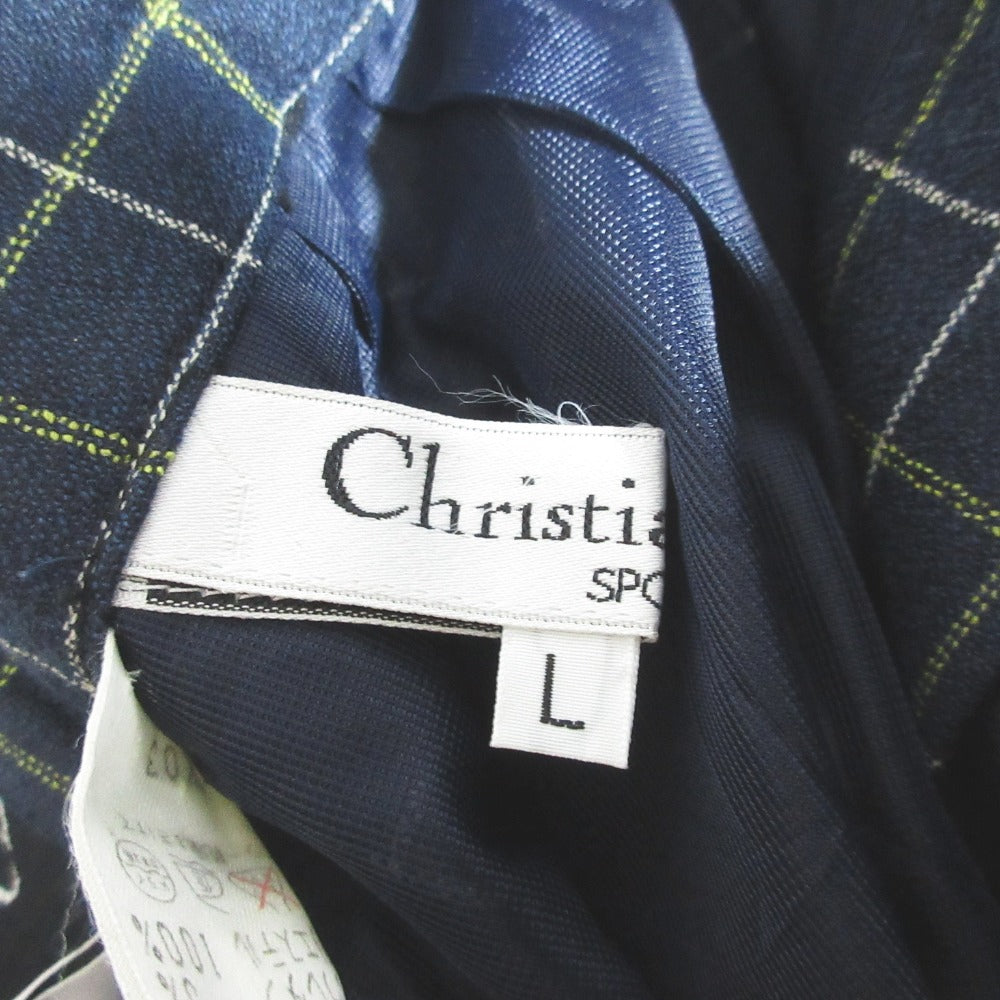 クリスチャンディオールスポーツ チェックキュロットパンツ