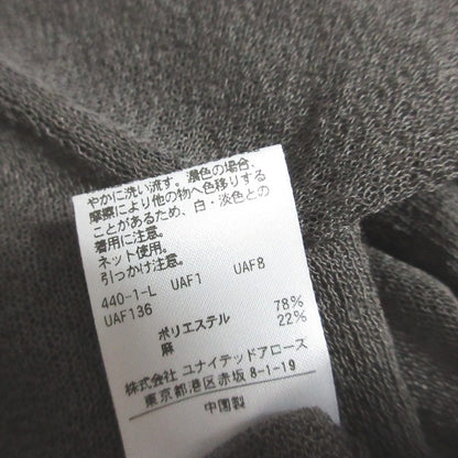 ユナイテッドアローズ リネンブレンドニット