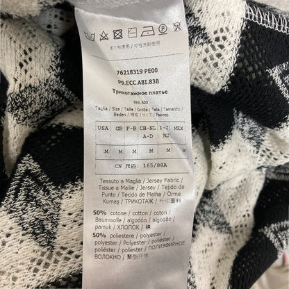 マックスアンドコー クロシェニットワンピース