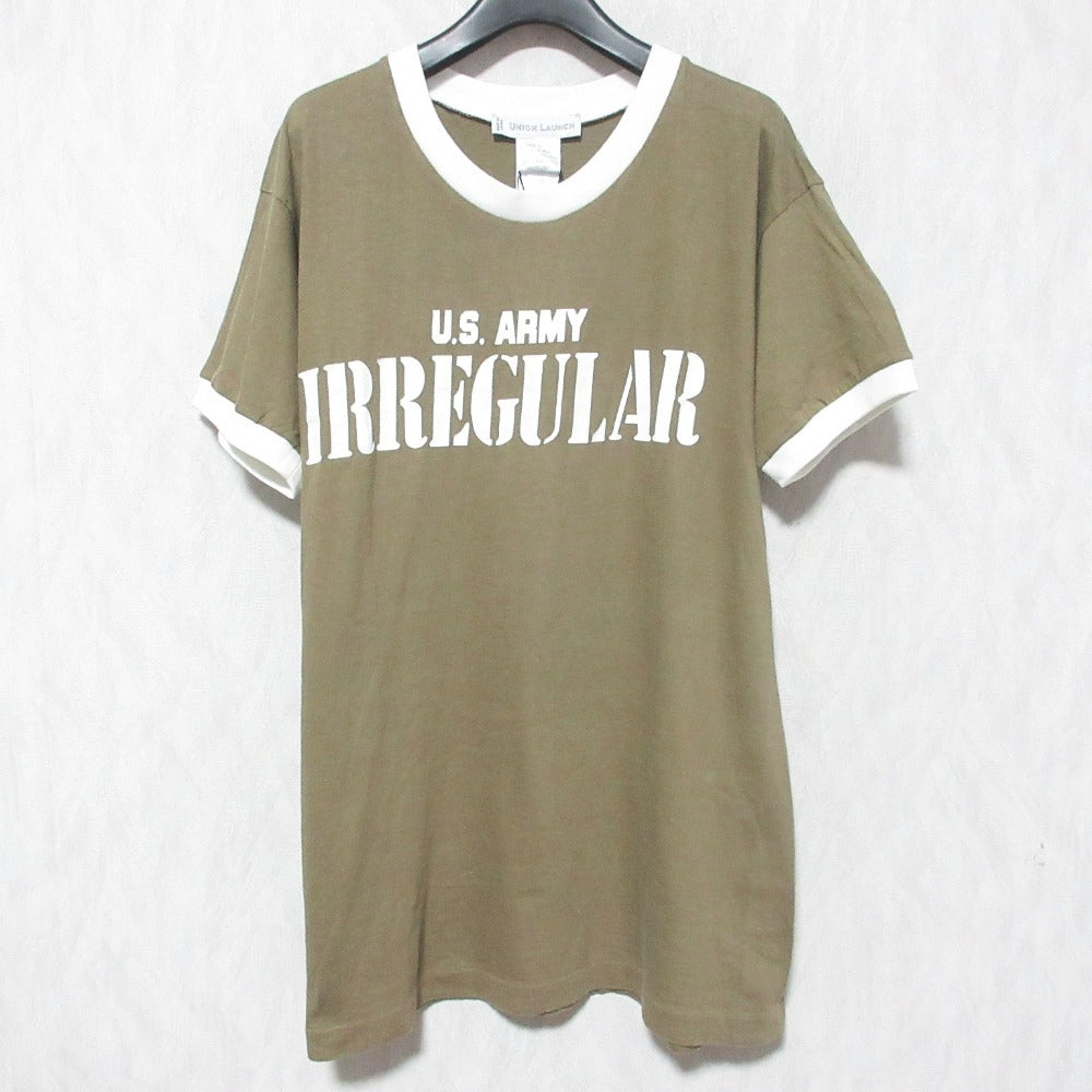 ユニオンランチ ミリタリープリントコットンTシャツ