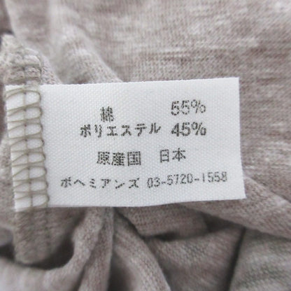 ボヘミアンズ フラワーバスケットプリント コットン半袖Tシャツ