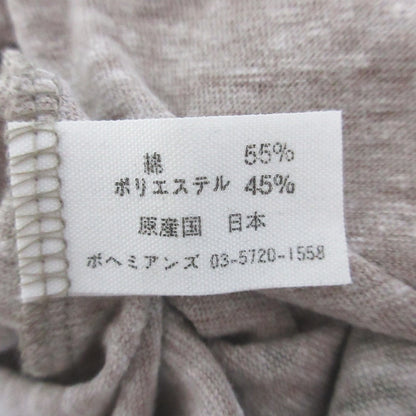 ボヘミアンズ フラワーバスケットプリント コットン半袖Tシャツ