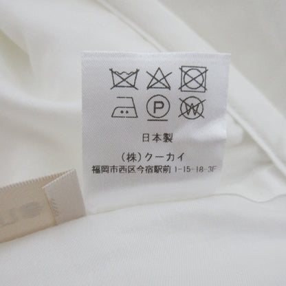 cygne ペプラムノースリーブシャツ