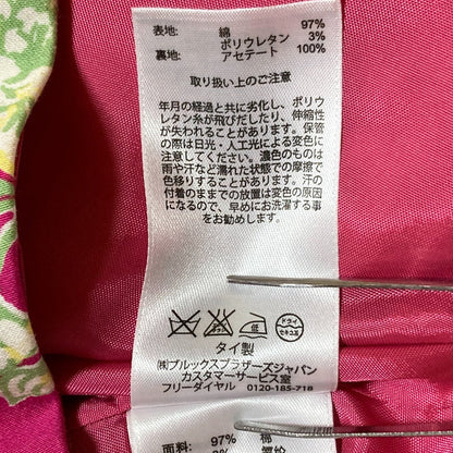 ブルックスブラザーズ 花柄ノースリーブワンピース