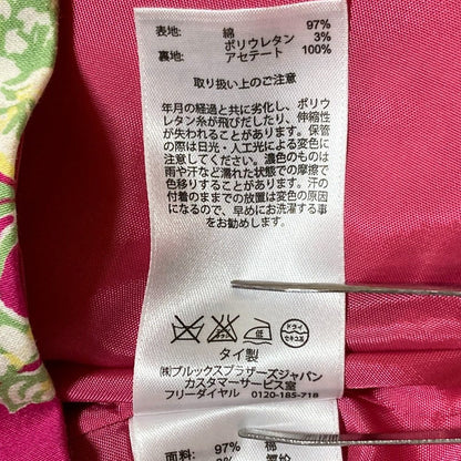 ブルックスブラザーズ 花柄ノースリーブワンピース