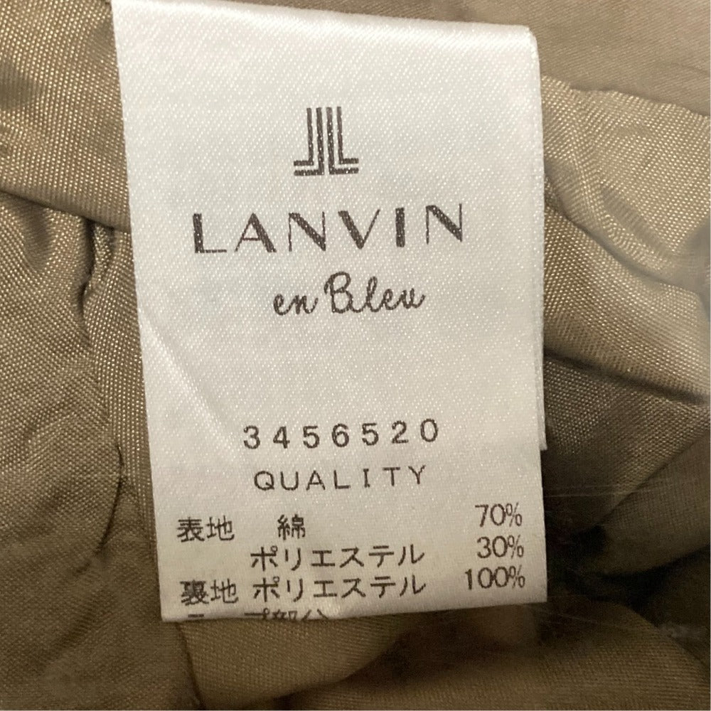 ランバンオンブルー リボンポケットスカート