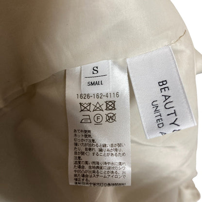 ビューティ＆ユース シルクリネンチェックワンピース
