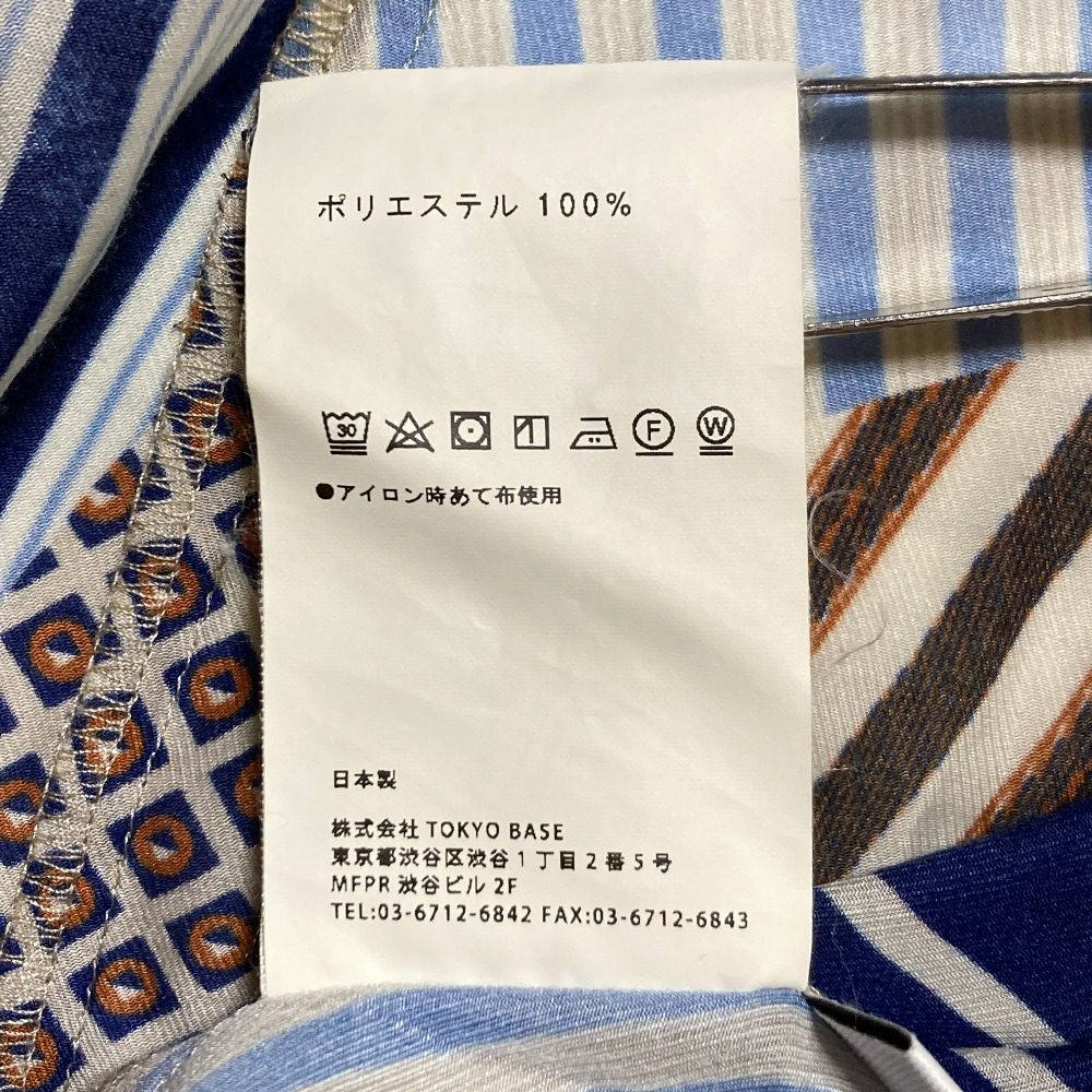ユナイテッドトウキョウ ストライプブラウス