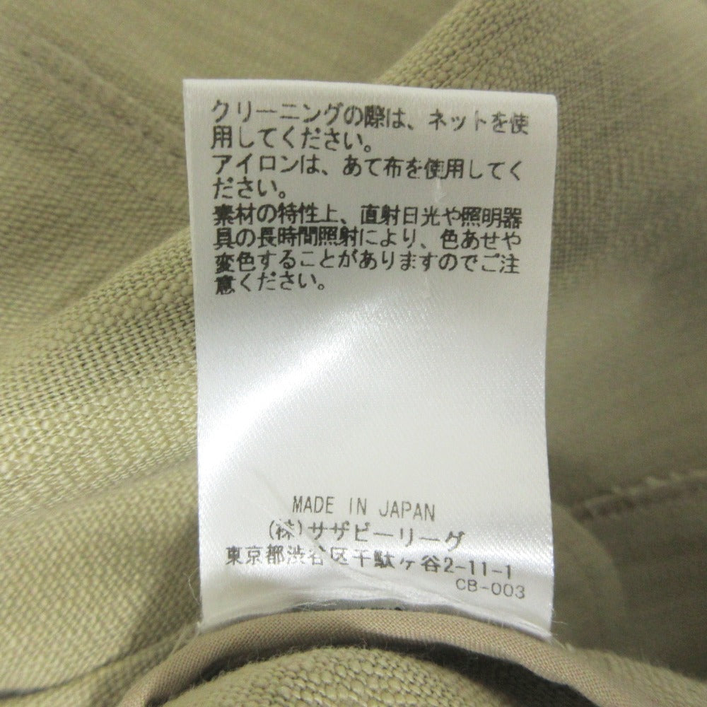 ebure スラブ コットン リネン ロング スカート