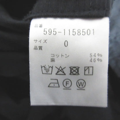 MHL. ドライ コットン リネン ワーク ドレス