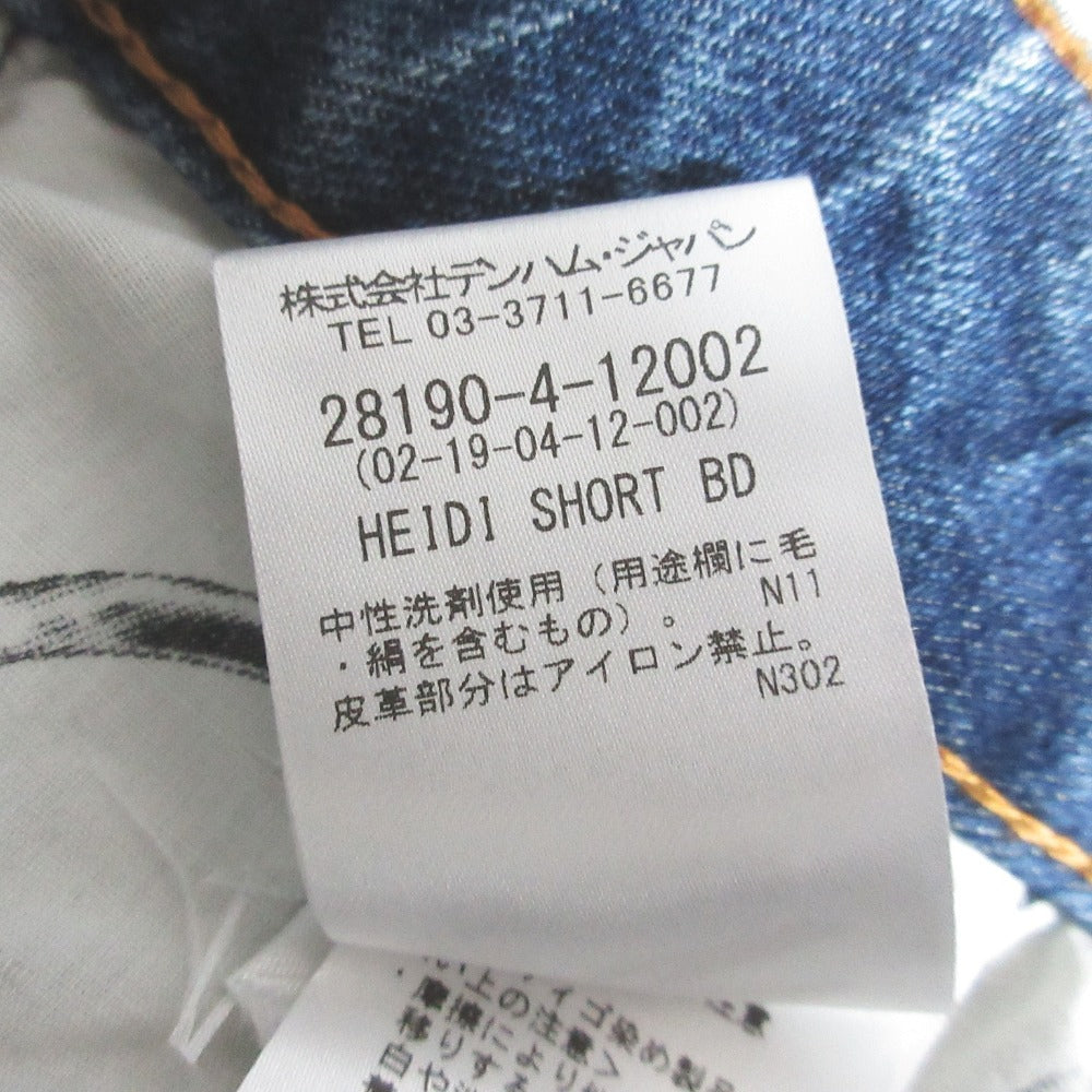デンハム HEIDI SHORT BD デニムショートパンツ