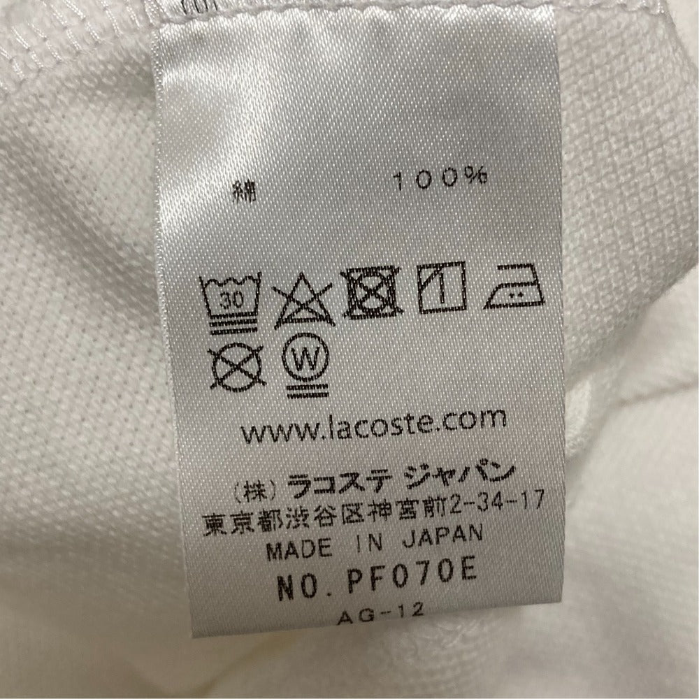 ラコステ ハーフスリーブポロシャツ カットソー