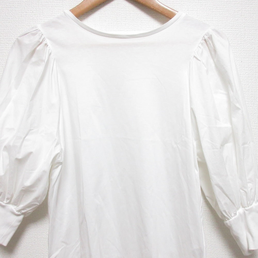 yori バルーン ハーフ スリーブ カットソー