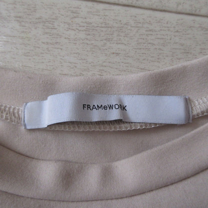 FRAMeWORK レーヨン ナイロン プルオーバー