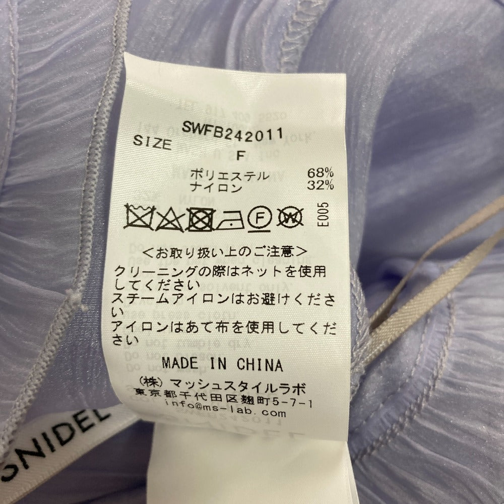 スナイデル フロントリボンシアーブラウス