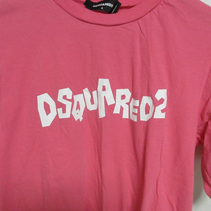 DSQUARED2 ロゴプリント コットンTシャツ