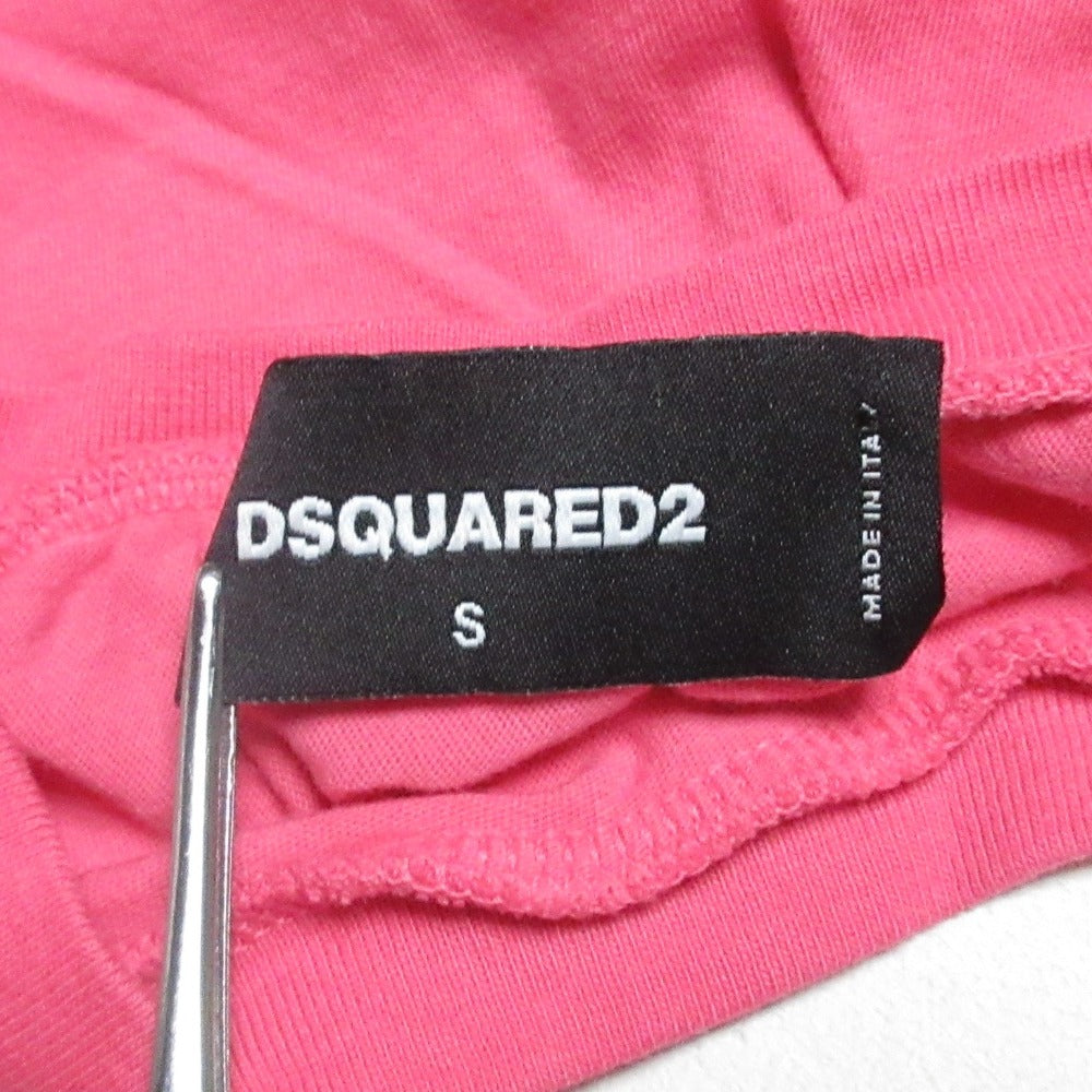 DSQUARED2 ロゴプリント コットンTシャツ