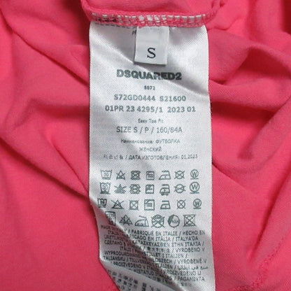 DSQUARED2 ロゴプリント コットンTシャツ