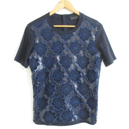 DIESEL BLACK GOLD クロシェ編み半袖Tシャツ