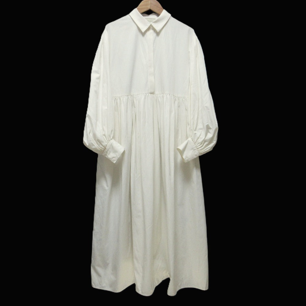 UNITED ARROWS バルーン スリーブ ロング ドレス