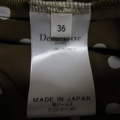 Demi-Luxe BEAMS ドット ドレス