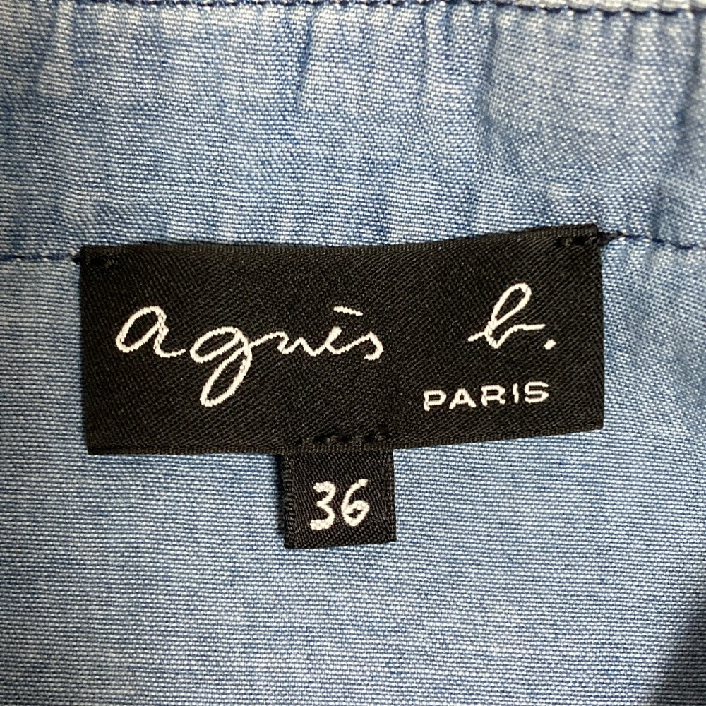 アニエスベー TN45 CHEMISE デニムジレ