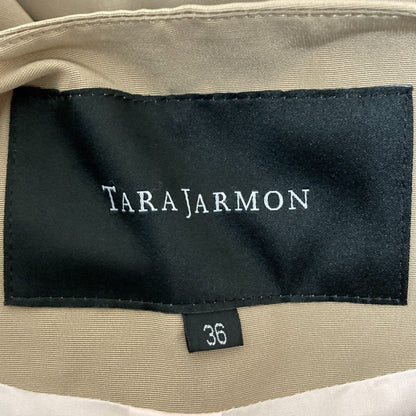 タラジャーモン ダブルブレストノーカラーコート
