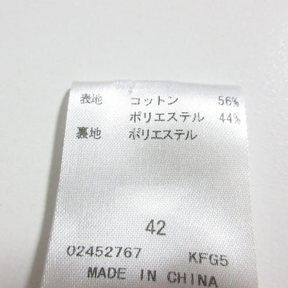 ホコモモラ ドットプリントノースリーブミディワンピース
