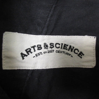 ARTS&SCIENCE グレンチェック リネン テーパード パンツ