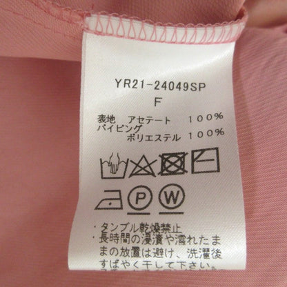 yori アセテート サテン ブラウス