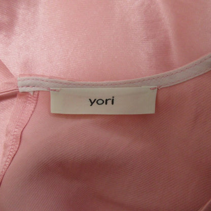 yori アセテート サテン ブラウス