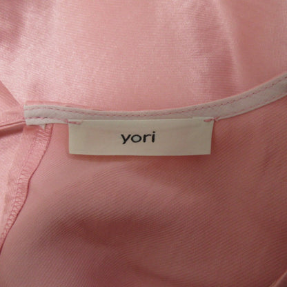 yori アセテート サテン ブラウス
