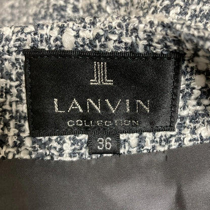 ランバンコレクション ツイードスカート