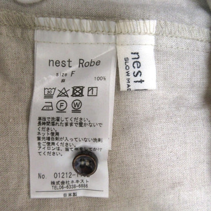 nest Robe リネン ロング ドレス