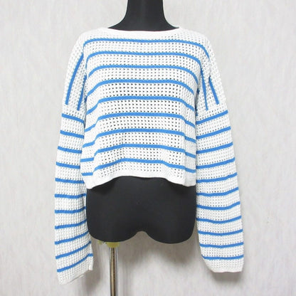 Spick and Span クロシェ ニット プルオーバー