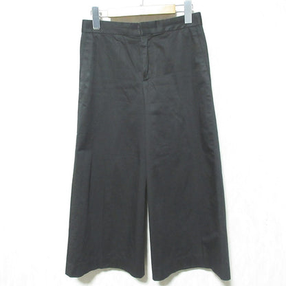 ドゥロワー ストレッチクロップドワイドパンツ