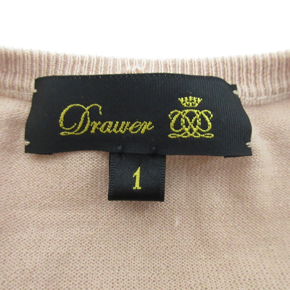 Drawer 18G コットン カーディガン