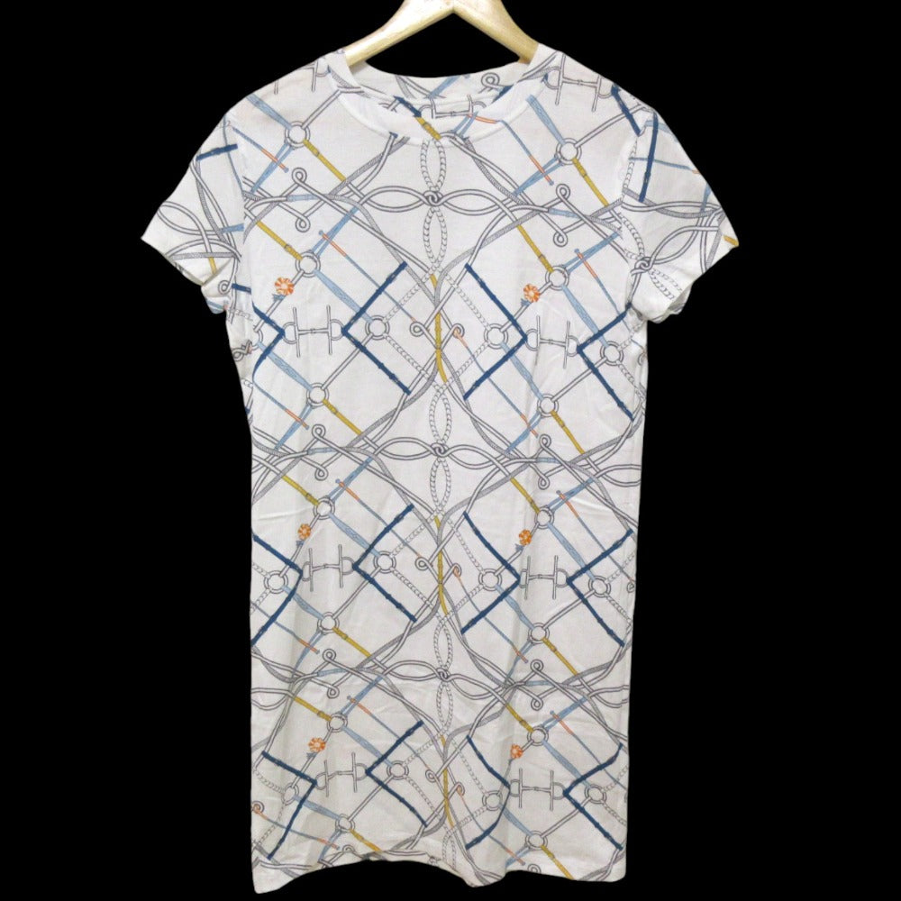エルメス PARCOURS SANS FAUTE40 Tシャツワンピース
