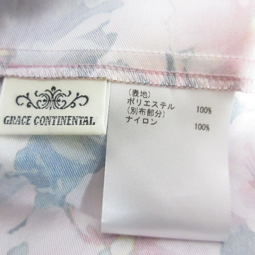 GRACE CONTINENTAL グレーデッド フラワー プリント ブラウス