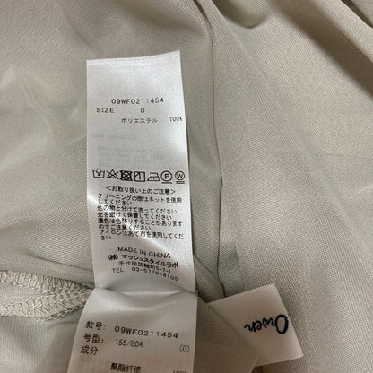 ミラオーウェン パイソンプリントノースリーブワンピース