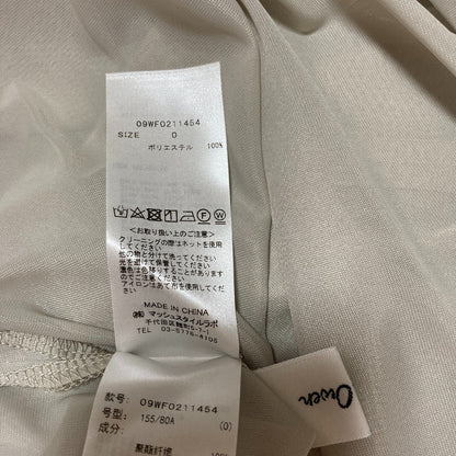 ミラオーウェン パイソンプリントノースリーブワンピース