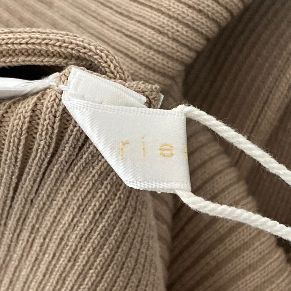 リエンダ アシンメトリーニットトップス
