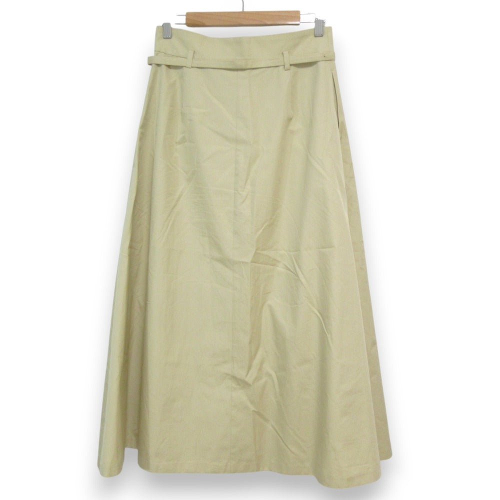 ebure コットン ロング プリーツ スカート