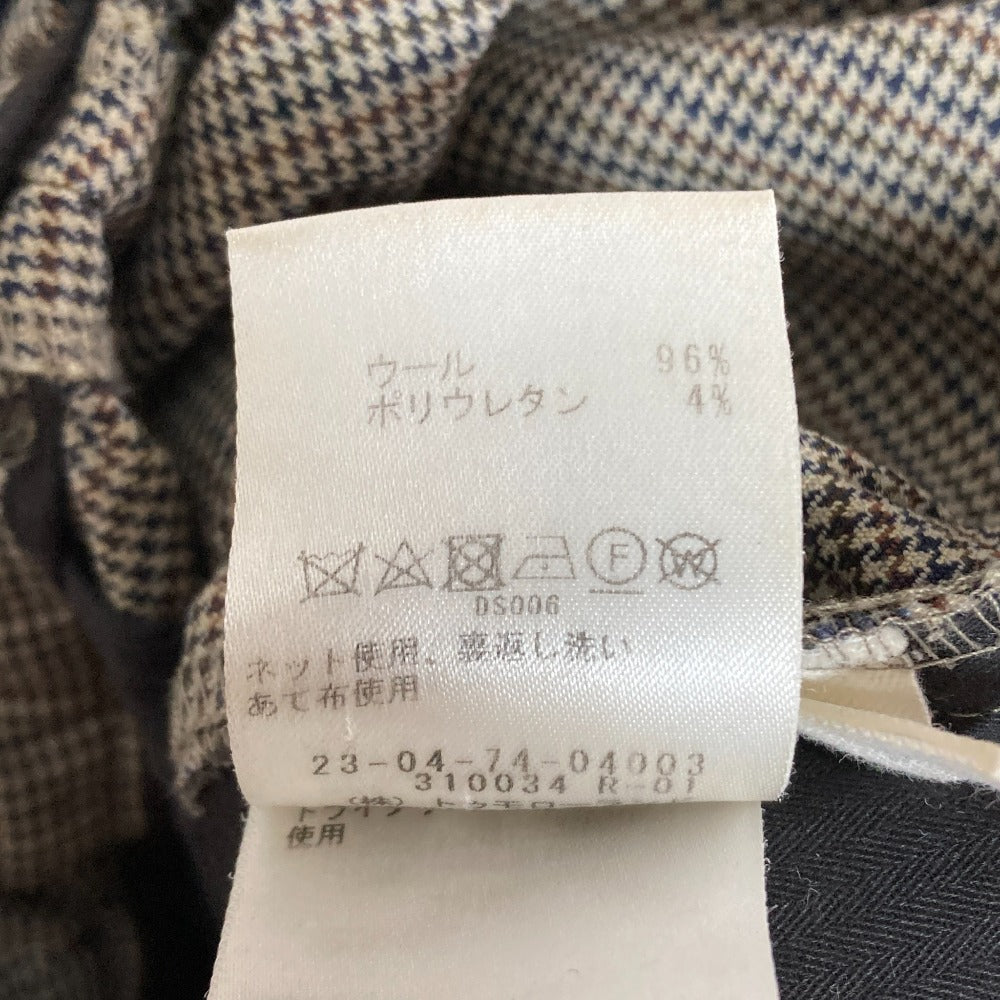 ギャルリーヴィー ウールストレッチワイドクロップドパンツ