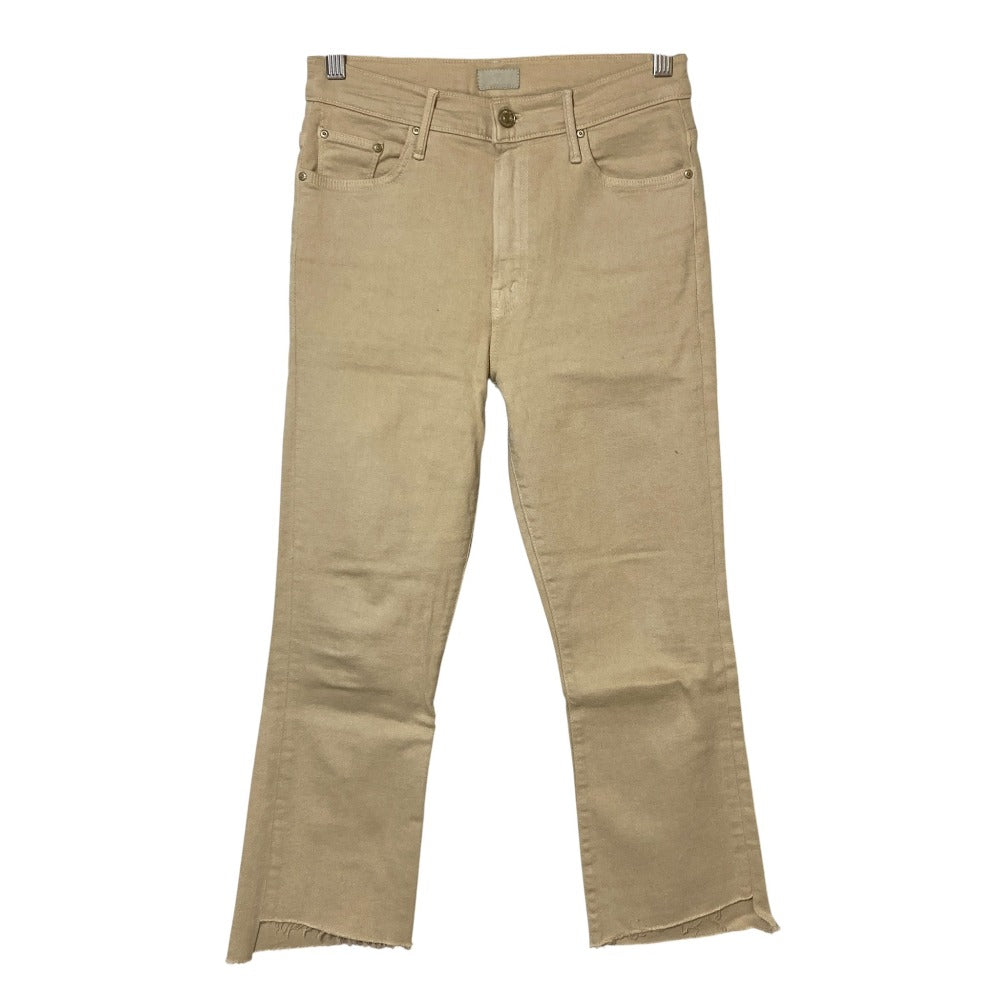 MOTHER THE INSIDER CROP STEP FRAY デニムパンツ