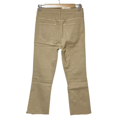 MOTHER THE INSIDER CROP STEP FRAY デニムパンツ