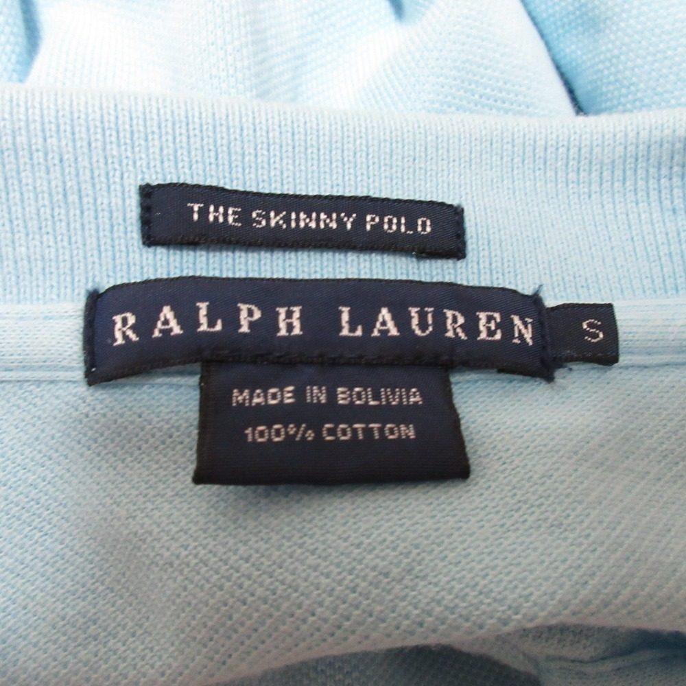 ラルフローレン THE SKINNY POLO 鹿の子半袖トップス
