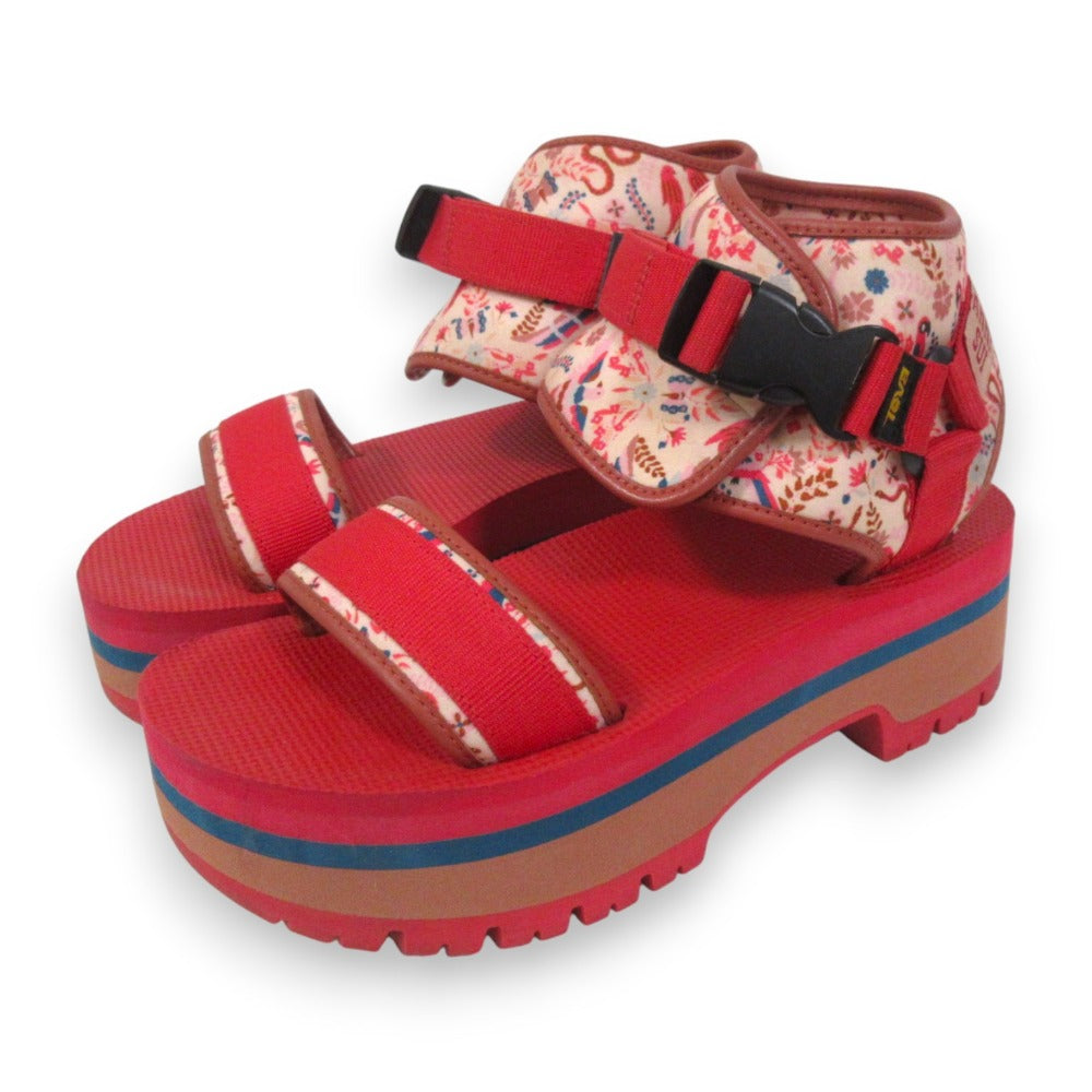 ANNA SUI × Teva インディオジュエル プラットフォームサンダル