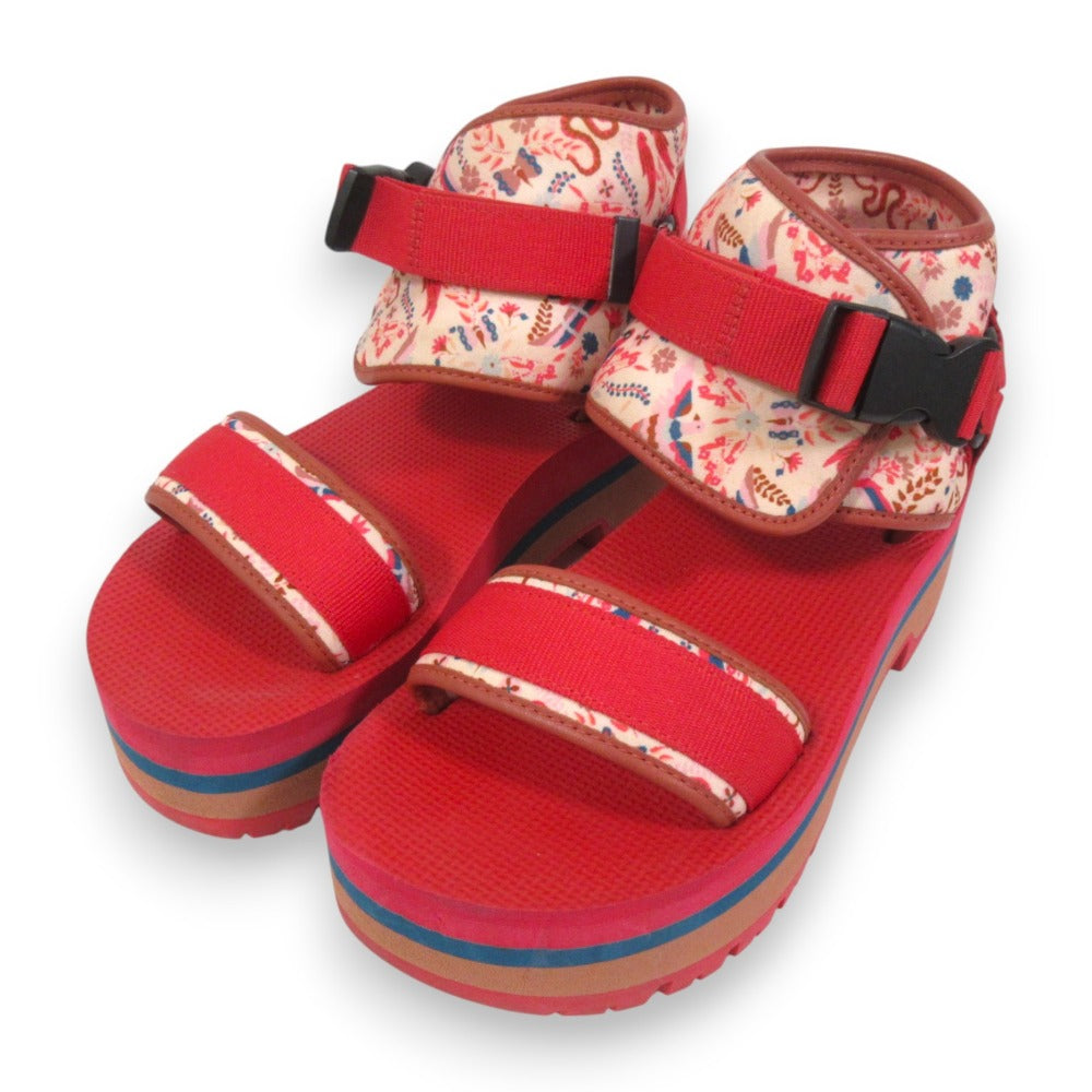 ANNA SUI × Teva インディオジュエル プラットフォームサンダル